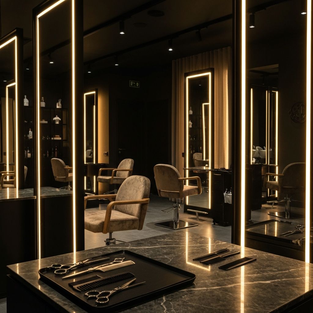 Innenansicht des Friseursalons Meisterklasse Friseur Holzer in Ottenschlag